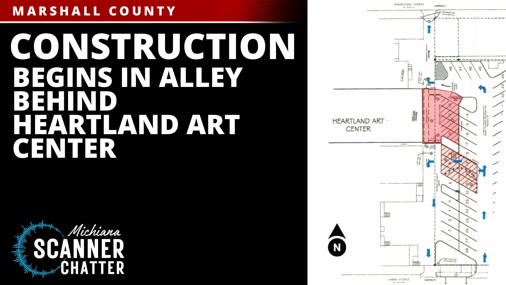Construction Begins In Alley Behind Heartland Art Center