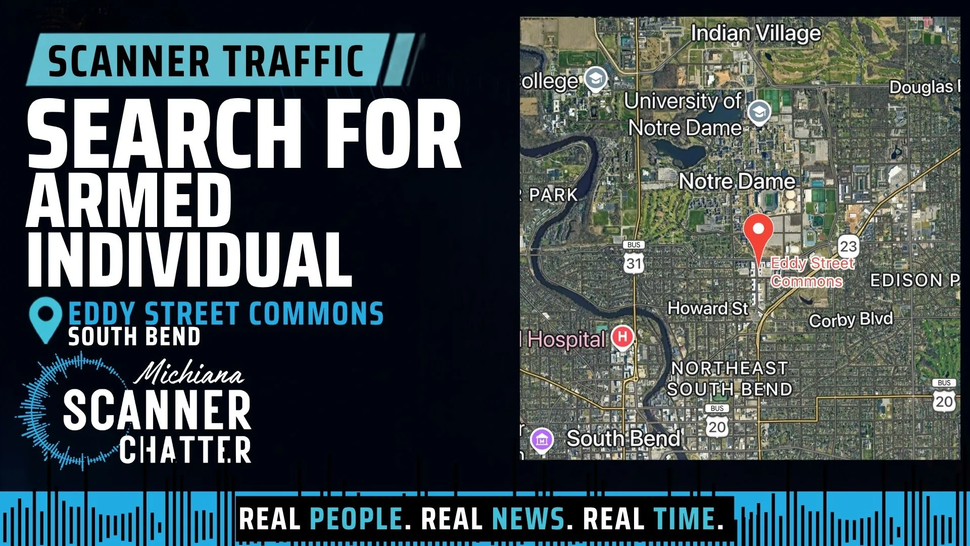 Search for Armed Individual Underway at Eddy Street Commons