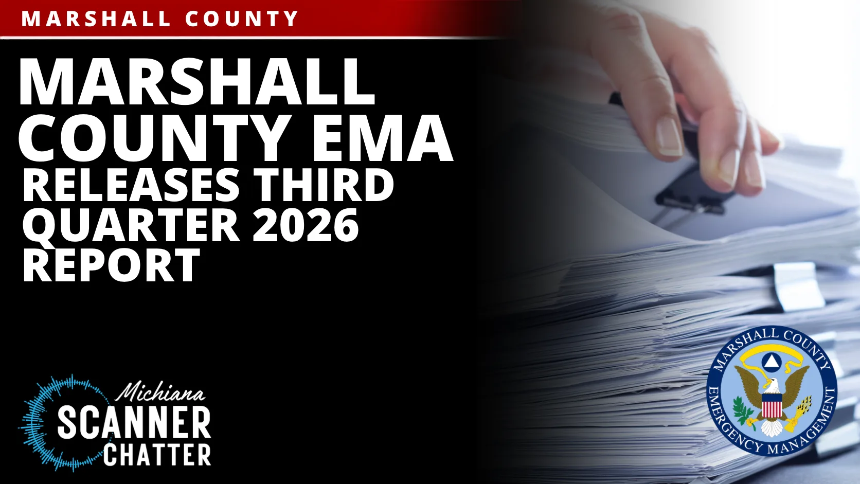 Marshall County EMA Releases Third Quarter 2026 Report