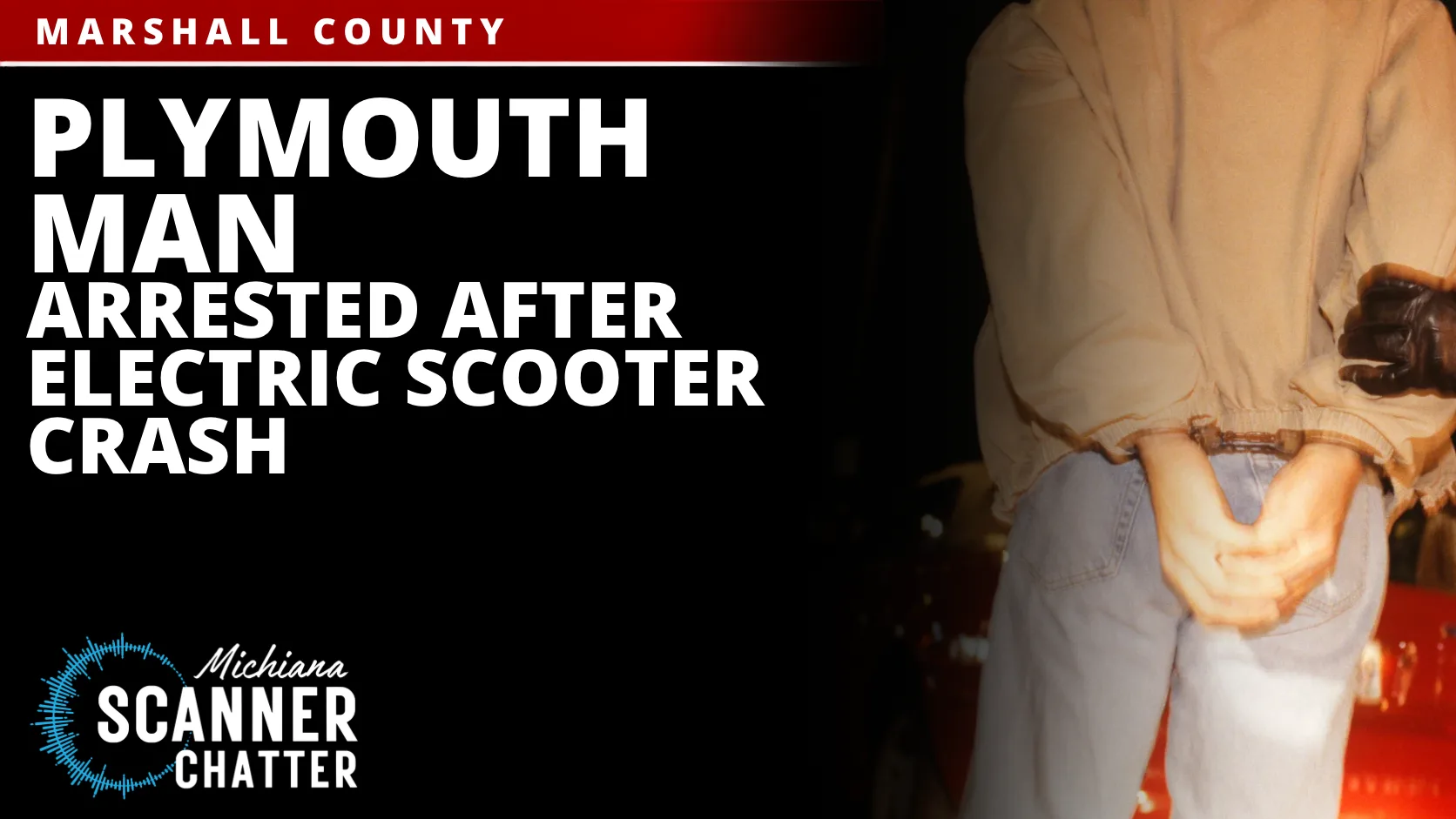 Plymouth Man Arrested After Electric Scooter Crash