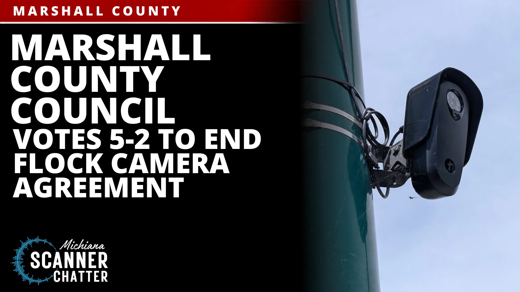 Marshall County Council Votes 5-2 to End Flock Camera Agreement