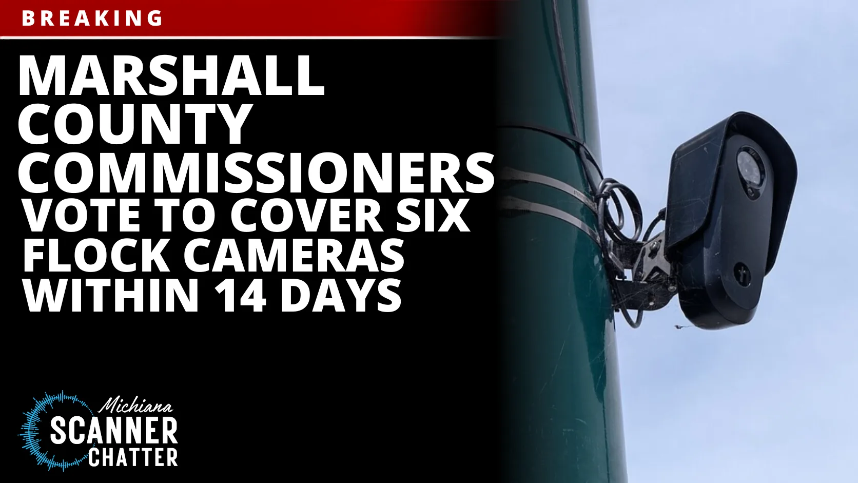 Marshall County Commissioners Vote to Cover Six Flock Cameras Within 14 Days
