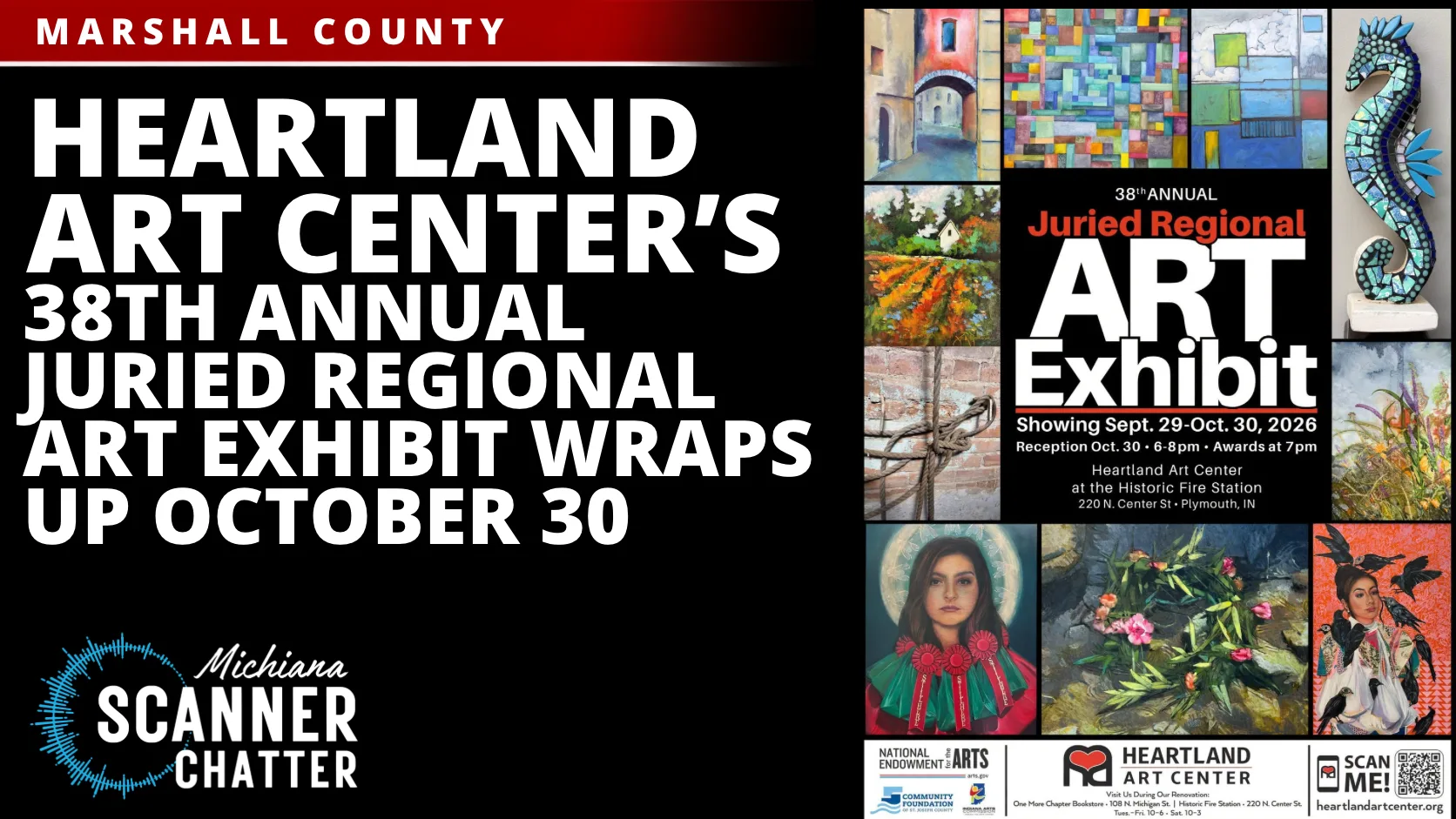 Heartland Art Center’s 38th Annual Juried Regional Art Exhibit Wraps Up October 30