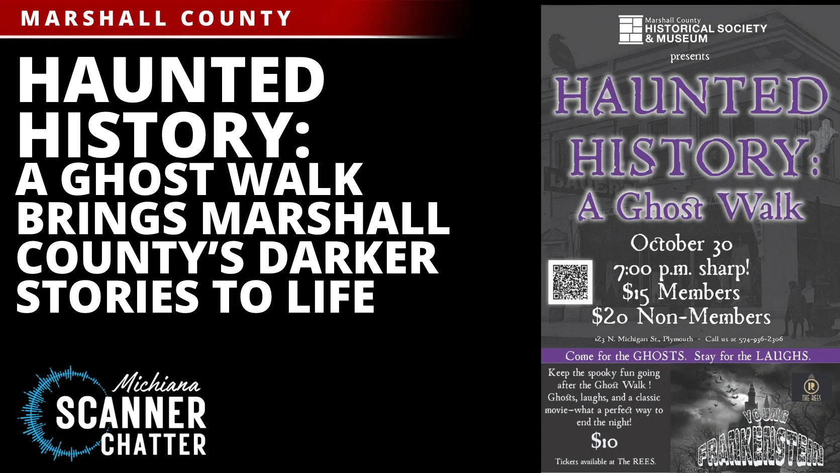 Haunted History: A Ghost Walk Brings Marshall County’s Darker Stories to Life