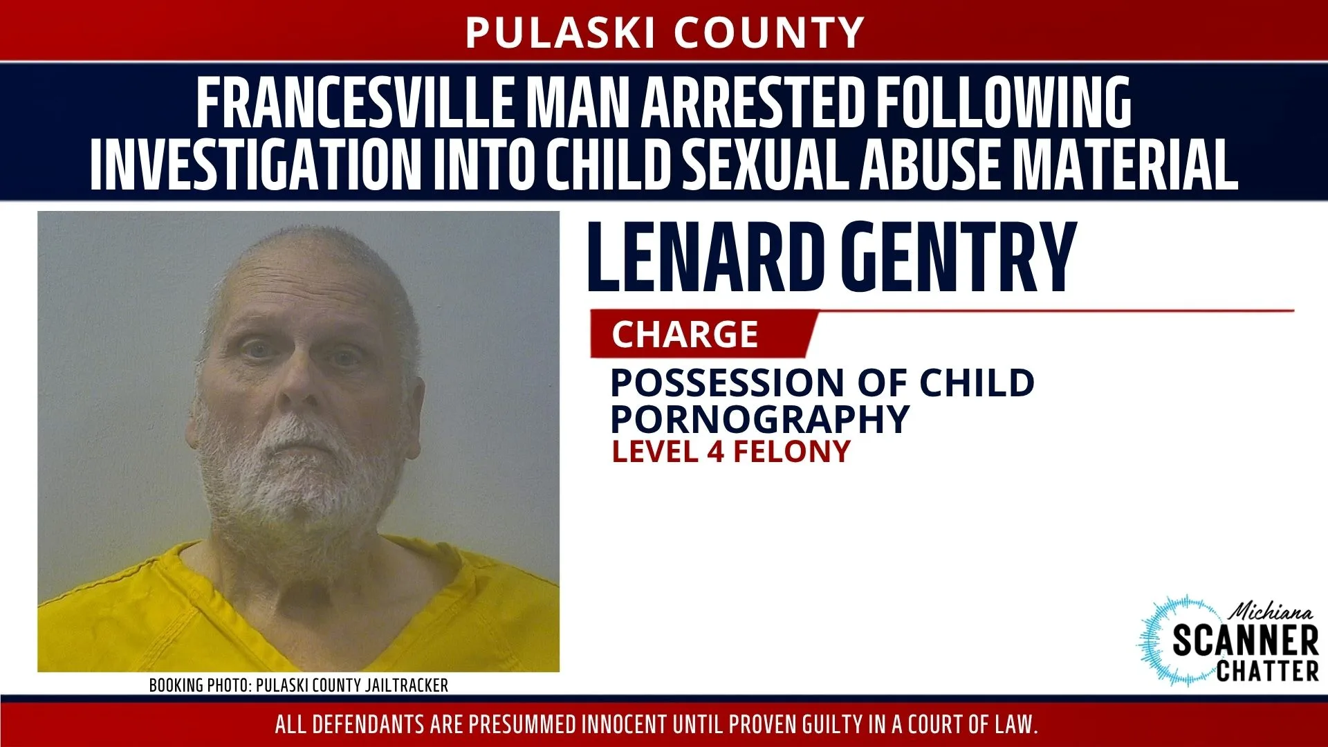 Francesville Man Arrested Following Investigation Into Child Sexual Abuse Material