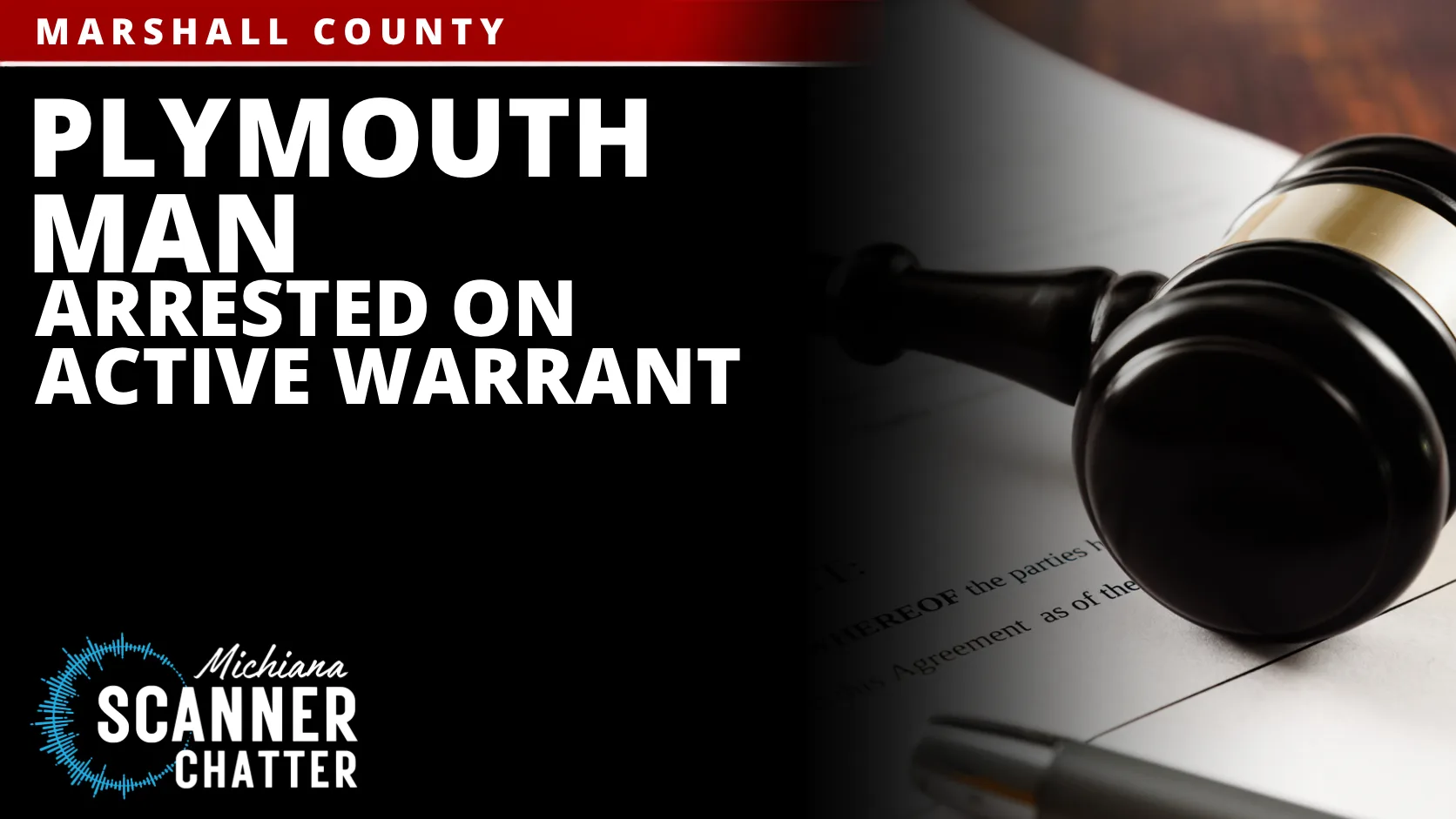 Plymouth Man Arrested on Active Warrant